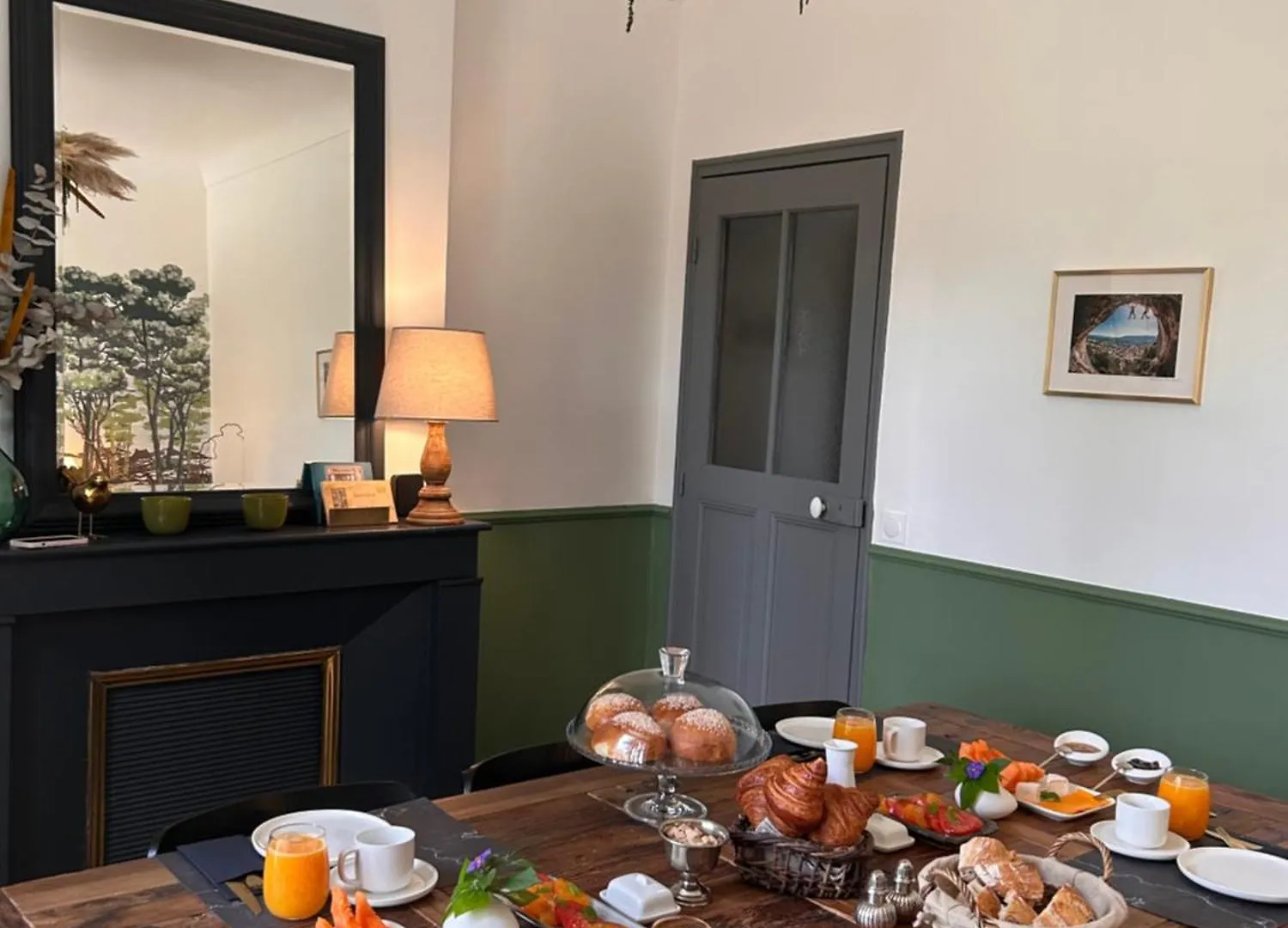 Couette-café Les Tilleuls Cavaillon France